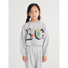 Load image into Gallery viewer, Bobo Choses - Spring Letters Cropped Sweatshirt
