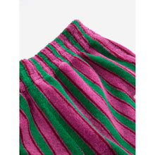 Load image into Gallery viewer, Bobo Choses - Purple Stripe Terry Shorts
