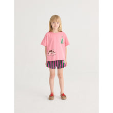 Load image into Gallery viewer, Bobo Choses - Purple Stripe Terry Shorts

