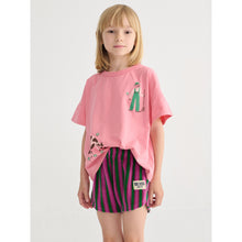 Load image into Gallery viewer, Bobo Choses - Purple Stripe Terry Shorts
