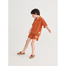 Load image into Gallery viewer, Bobo Choses - Orange Stripe Terry Shorts
