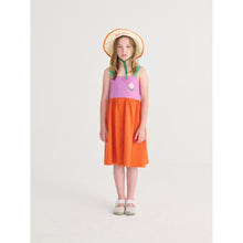 Load image into Gallery viewer, Bobo Choses - Pixel Daisy Colour Block Dress

