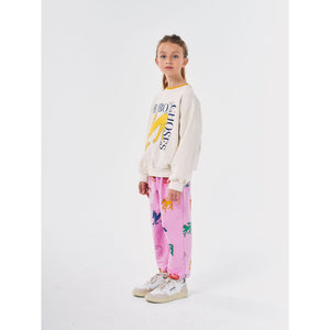 Bobo Choses off white sweatshirt with yellow horse print