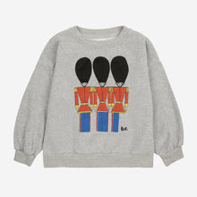 Load image into Gallery viewer, Bobo Choses - Grey Tin Soldiers Sweatshirt
