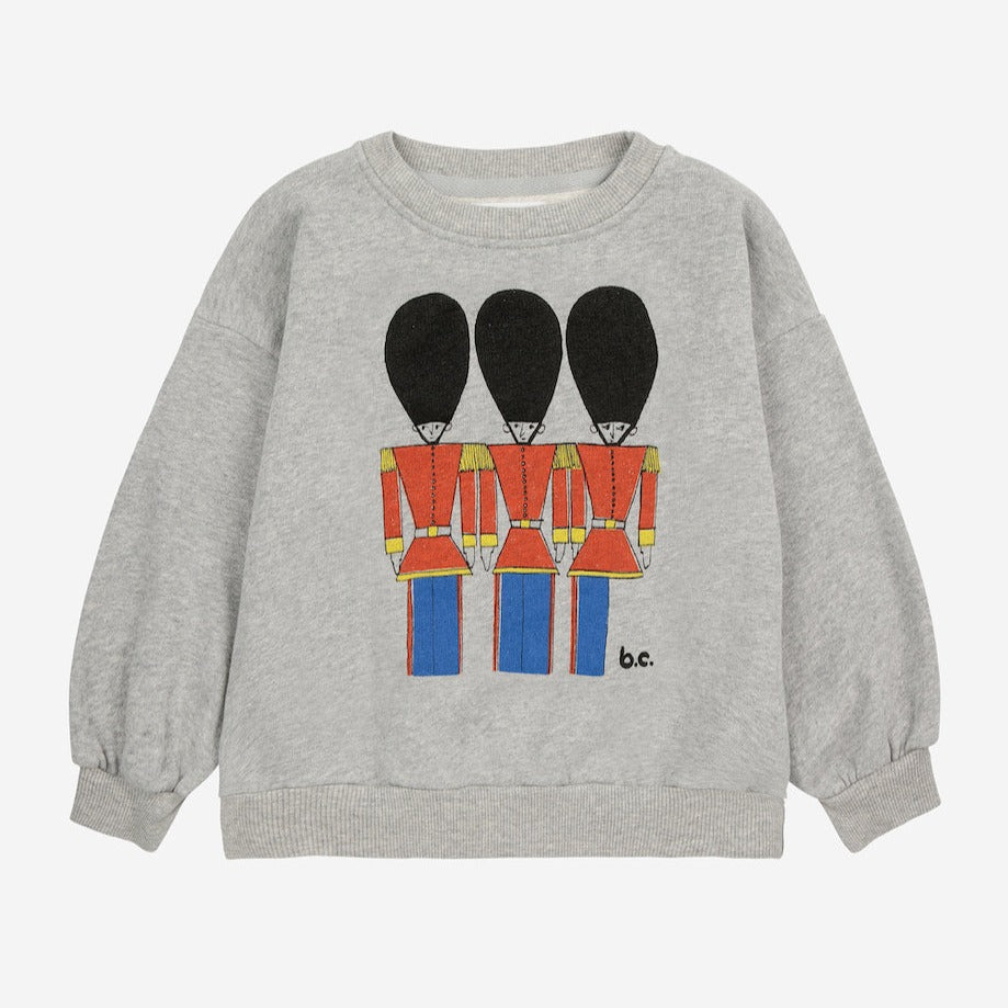 Bobo Choses - Grey Tin Soldiers Sweatshirt