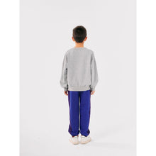 Load image into Gallery viewer, Bobo Choses grey sweatshirt with tin soldier print in red, blue and black from the new AW24 collection &#39;Once Upon A Time&#39;
