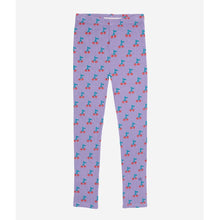 Load image into Gallery viewer, Bobo Choses lilac leggings with all over cherry print from the new AW24 collection &#39;Once Upon A Time&#39;
