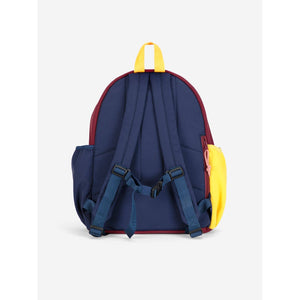 Bobo Choses vintage colour block backpack from the new Aw24 collection 'Once Upon A Time'