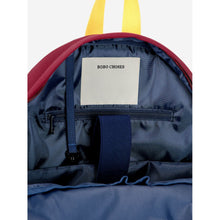 Load image into Gallery viewer, Bobo Choses vintage colour block backpack from the new Aw24 collection &#39;Once Upon A Time&#39;
