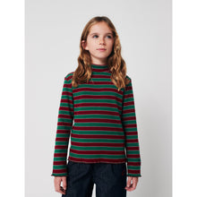 Load image into Gallery viewer, Bobo Choses - Multicolour Stripe Turtleneck Top
