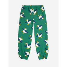 Load image into Gallery viewer, Bobo choses Green pants with all over white duck print
