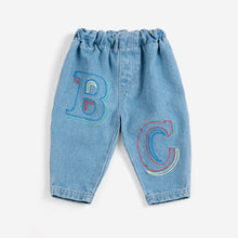Load image into Gallery viewer, Bobo Choses - BC Embossed Denim Baby Pants
