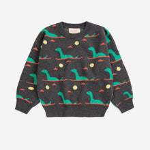 Load image into Gallery viewer, Bobo Choses - Lake Monster Jacquard Jumper
