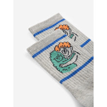 Load image into Gallery viewer, Bobo Choses - Hug Hairy Monster Socks
