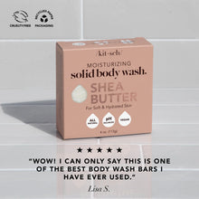 Load image into Gallery viewer, Kitsch - Shea Butter Solid Body Wash Bar
