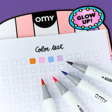 Load image into Gallery viewer, OMY - Beauty Shop Colouring and Sticker Book
