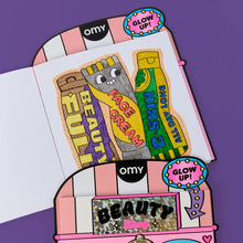 Load image into Gallery viewer, OMY - Beauty Shop Colouring and Sticker Book
