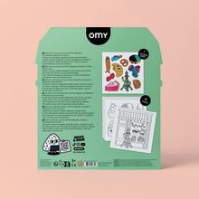 Load image into Gallery viewer, OMY - Baguette Shop Colouring and Sticker Book
