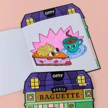Load image into Gallery viewer, OMY - Baguette Shop Colouring and Sticker Book
