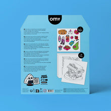 Load image into Gallery viewer, OMY - Farmers Market Colouring and Sticker Book
