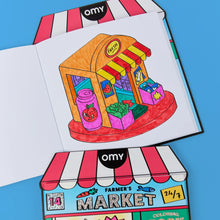 Load image into Gallery viewer, OMY - Farmers Market Colouring and Sticker Book
