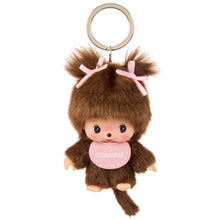 Load image into Gallery viewer, Monchichi - Big Head Girl Keychain
