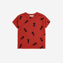 Load image into Gallery viewer, Bobo Choses - red baby t-shirt with all over ant print
