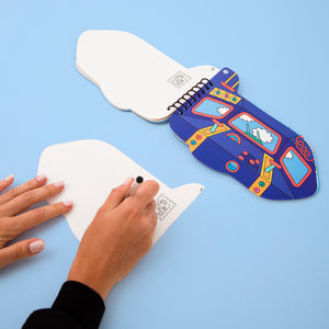 OMY - Aeroplane Sticker Activity Book