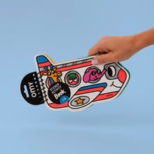 Load image into Gallery viewer, OMY - Aeroplane Sticker Activity Book
