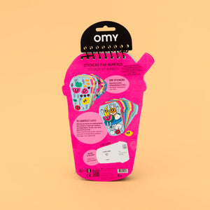 OMY - Bubble Tea Sticker By Number