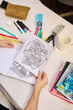 Load image into Gallery viewer, OMY - Supermarket Cozy Colouring Book
