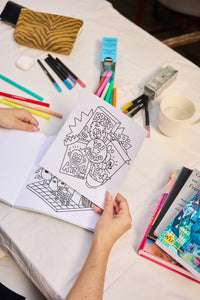 OMY - Supermarket Cozy Colouring Book
