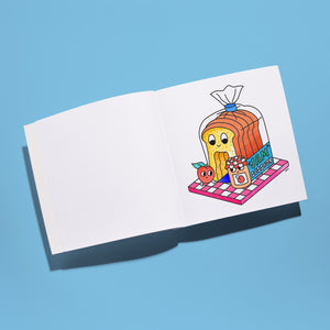 OMY - Supermarket Cozy Colouring Book