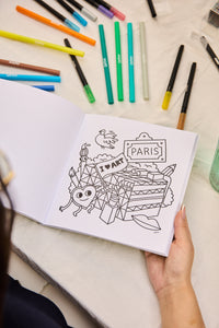 OMY - Paris Cozy Colouring Book