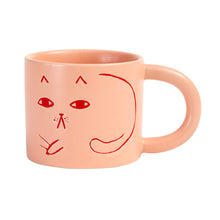 Load image into Gallery viewer, Donna Wilson - Pink Cat Mug
