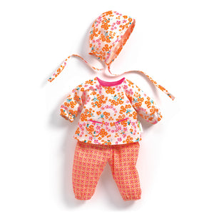 Pomea Dolls by Djeco - Dolls Outfit in Coral Floral