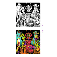 Load image into Gallery viewer, Djeco - 3D Monster Colouring Kit
