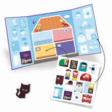 Load image into Gallery viewer, Djeco - Reusable Sticker House Scene
