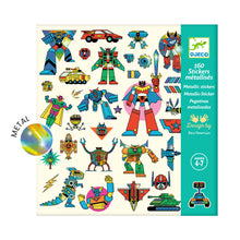 Load image into Gallery viewer, Djeco - Robots Set of 160 Stickers
