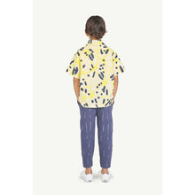 Load image into Gallery viewer, The Animals Observatory - Pale yellow shirt with all over yellow and black print
