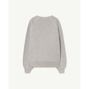 The Animals Observatory - grey sweatshirt with dolphin print