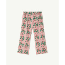 Load image into Gallery viewer, The Animals Observatory - Rose pink trousers with all over bird in tree illustration print
