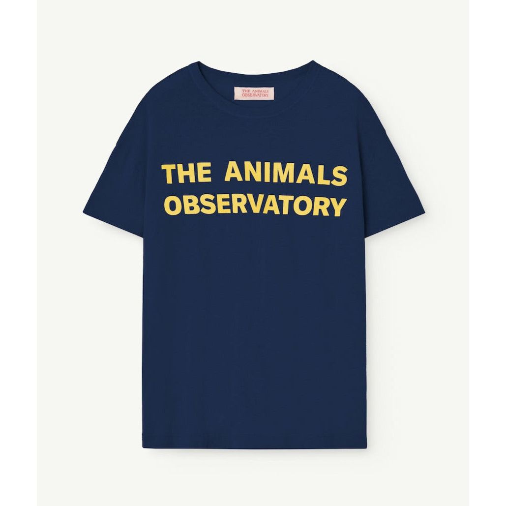 The Animals Observatory - Adult Orion T-shirt in Navy