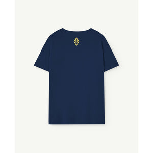 The Animals Observatory - Adult Orion T-shirt in Navy