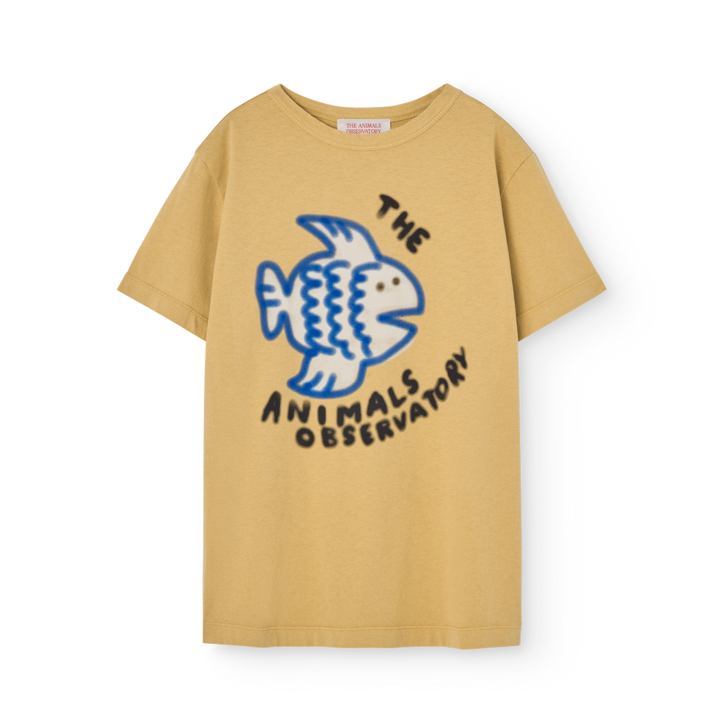 The Animals Observatory - Brown Fish Oversized Rooster T-shirt