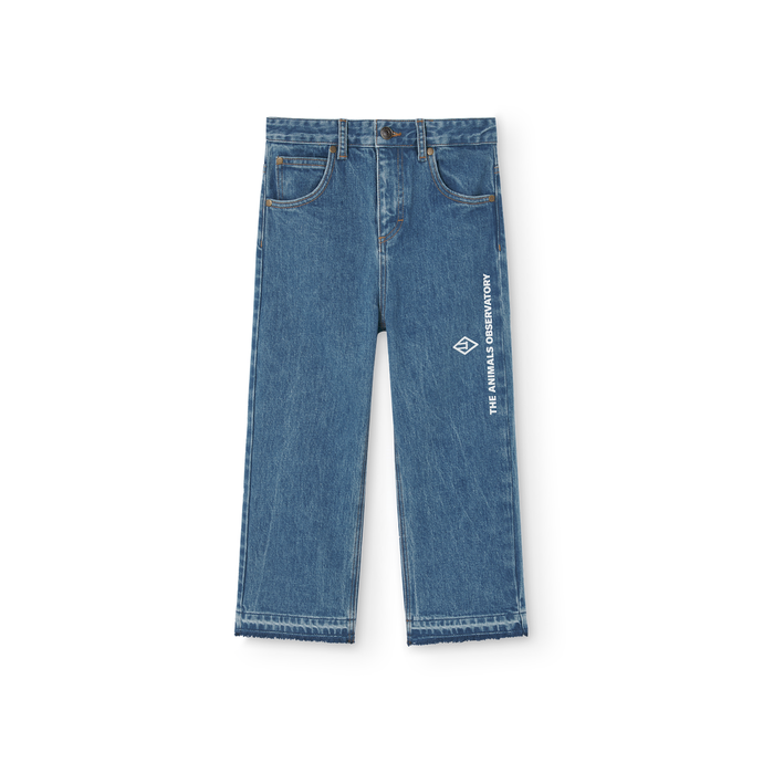 The Animals Observatory indigo children's jeans from the new FW24 collection.