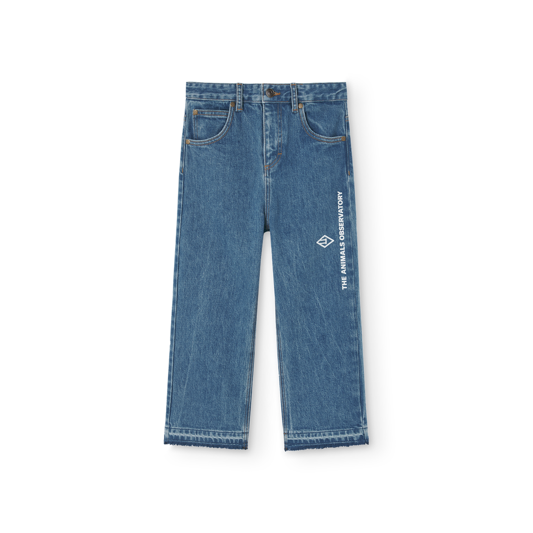 The Animals Observatory indigo children's jeans from the new FW24 collection.