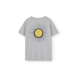 The Animals Observatory - Sun Rooster T-shirt in Grey