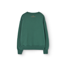 Load image into Gallery viewer, The Animals Observatory - Love Bear Sweatshirt in Green
