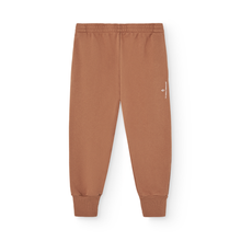 Load image into Gallery viewer, The Animals Observatory Brown sweatpants with a small logo print
